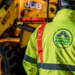 AA-worker wearing a safety helmet and uniform